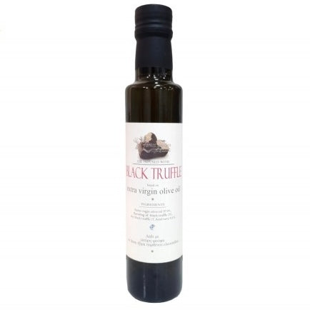 EXTRA VIRGIN OLIVE OIL INFUSED WITH BLACK TRUFFLE FOREST GARDEN 250ml