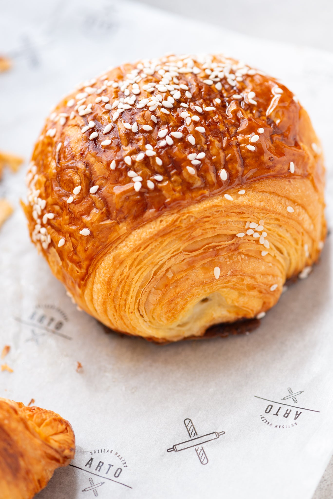 Feta cheese & Honey croissants (sugar free)