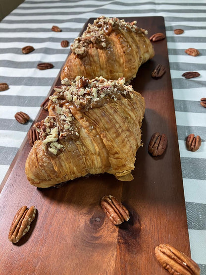 Salted Caramel & Pecan Croissant