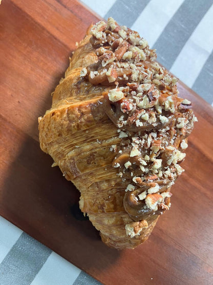 Salted Caramel & Pecan Croissant