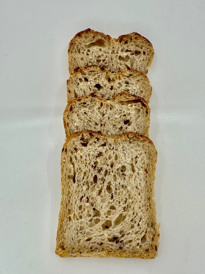 Multigrain Sourdough Bread Slices